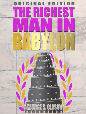 cover image of Richest Man In Babylon--Original Edition